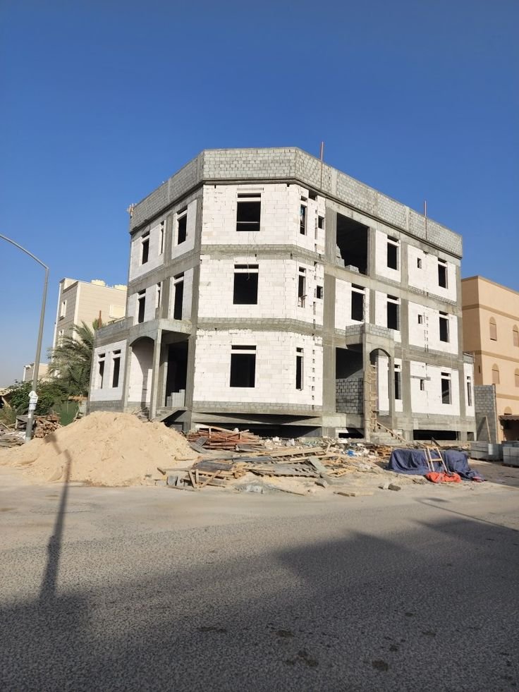 بناء فلل وعمائر بأعمال إنشائية متكاملة