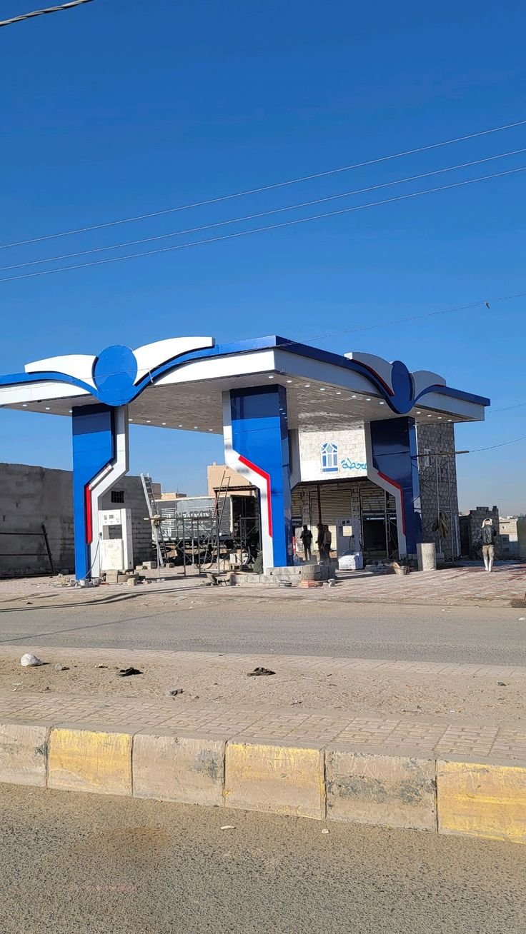 إنشاء محطة وقود متكاملة بأعمال هندسية احترافية
